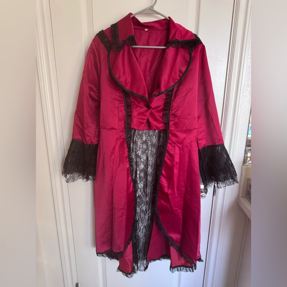 Victorian Gothic Vampire Dress Jacket / Pirate Costume -Women 2XL